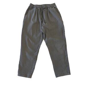 Am Studio Gray Capri Pants Pull On Women’s Casual Comfort Relaxed Fit